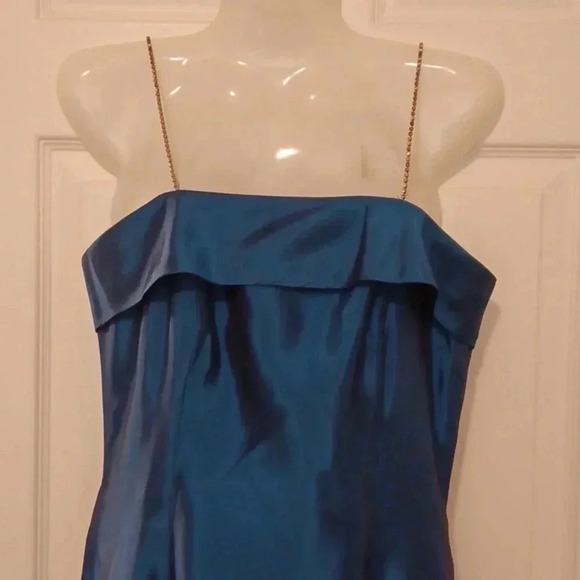 🏍gorgeous blue Dress with shawl🎉 - Picture 5 of 13